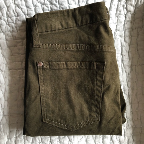 EUC 7 For All Mankind Mid Rise Skinny, Hunter, 25 - Picture 4 of 5
